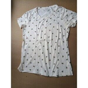 Duluth Trading Company Women's Lightweight T Shirt Small Bees Bumble Bee